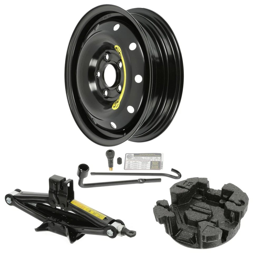 NOVO Kit de Roda de Pneu Sobressalente OEM Donut para 2011-2013 Kia Soul Compact 09100-2K991 - Imagem 1 de 4