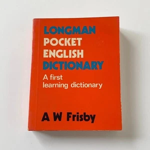 Longman Pocket English Dictionary Alfred William Frisby 1975 from Japan - Picture 1 of 5