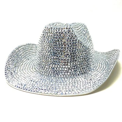 Стимпанк RAVE капитан стиль роскошь женщин девочка со стразами блестки шляпа - Изображение 1 из 3