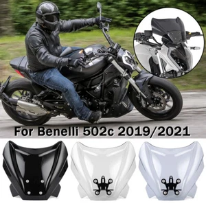 Front Windscreen Windshield For Benelli 502C 2019 2021 2020 Motorcycle Deflector - Foto 1 di 12
