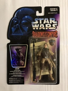 Very Rare Purple Card Leia in Boushh Collection 1 Star Wars Shadows of th Empire - Picture 1 of 9