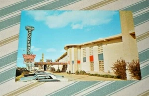 CARTOLINA D'EPOCA O'HARA CONCORD MOTOR INN STREET VIEW VECCHIE AUTOMOBILI - Foto 1 di 2