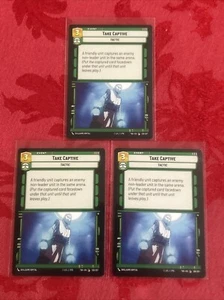 3x Star Wars Unlimited - Take Captive - Twilight of the Republic - x3 - Picture 1 of 6
