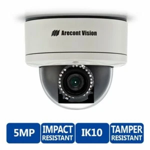 ARECONT VISION AV5255PMIR-SH - 5MP IR / SD Slot / Heater MegaDome 2 Camera -U - Picture 1 of 2