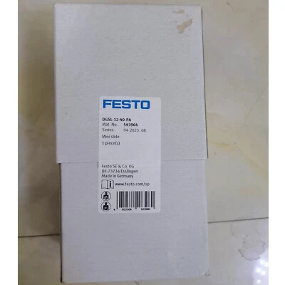 New Festo DGSL-12-40-PA 543964 Slide Cylinder Free Ship #YP1 - Image 1 of 4
