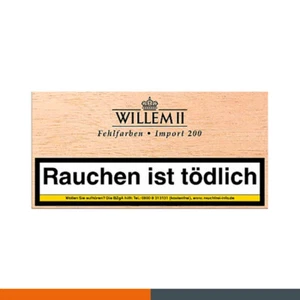 3 x 100 Zigarren Willem II Fehlfarben Import 200 Sumatra Cigarillos - Bild 1 von 1