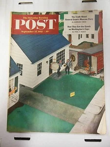 The Saturday Evening Post, September 27, 1952 Article on Washington 020924JENON2 - Picture 1 of 1