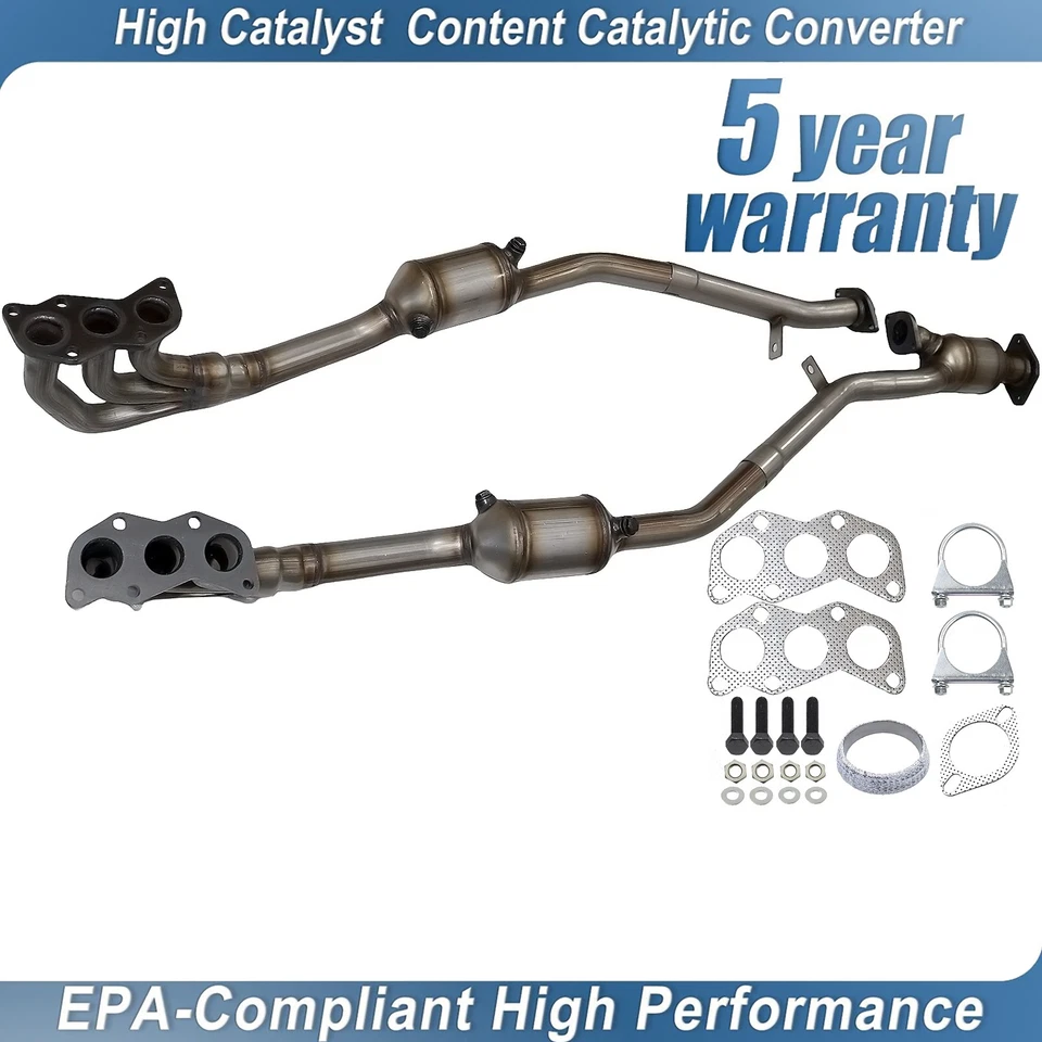 For Subaru Outback B9 Tribeca Legacy 3.0L 3.6L catalytic converters 2005-2009 Foto 1 de 4