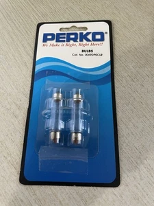 PERKO 0069DP0CLR PKG OF 2 CLEAR FESTOON BULBS - Foto 1 di 2