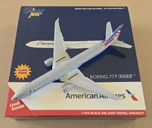 1:400 Boeing 777-300ER American Airlines N736AT Flaps Down Gemini Jets - Bild 1 von 4