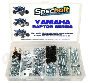 120-teiliges Specbolt Raptor Schraubenset. passt für: Yamaha 600 660 700 ATV zur Wartung... - Bild 1 von 2