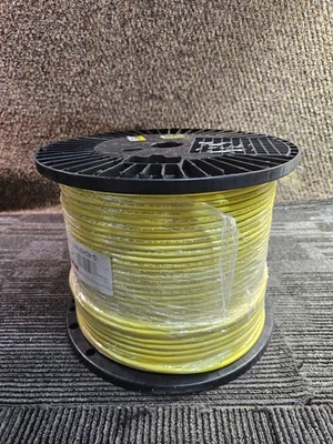 Cabo Plenum Panduit PUP6AHD04 TX6A 250' 23 AWG 4 PR Gato de Cobre Sólido 6A Amarelo - Imagem 1 de 4