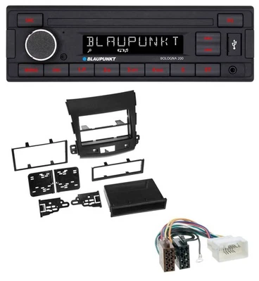 Blaupunkt MP3 AUX USB 1DIN Autoradio für Citroen C-Crosser Mitsubishi Outlander - Bild 1 von 4
