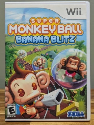 Super Monkey Ball: Banana Blitz (Nintendo Wii)➡️No Manual -Tested- Near Mint 📀! - Image 1 of 4