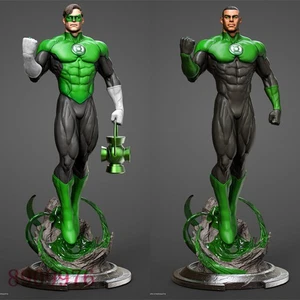 Green Lanter 2 Heads 3D Printing Figure Unpainted Model GK Sculpture Blank Kit - Picture 1 of 4