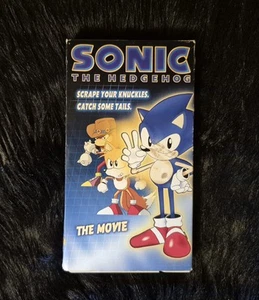 Sonic The Hedgehog: The Movie 1999 English VHS, Rare ADV Films - Bild 1 von 14