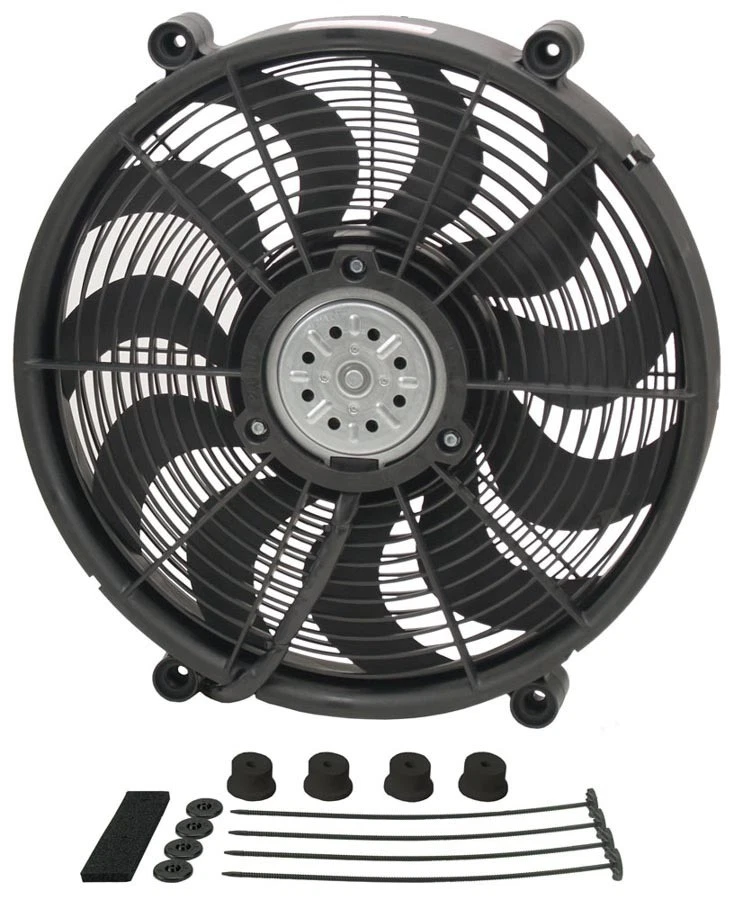 DERALE 17in High Output Electrc Fan Std Kit 18217 Foto 1 de 1