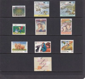 AUSTRALIA Selection of Decimal Specimen stamps (10). Mint Never Hinged. - Picture 1 of 1