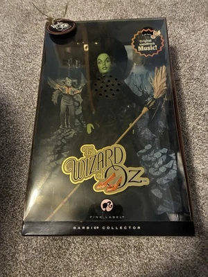 Barbie Bruja Malvada del Oeste El Mago de Oz Etiqueta Rosa 2008 #N6561 Foto 1 de 3