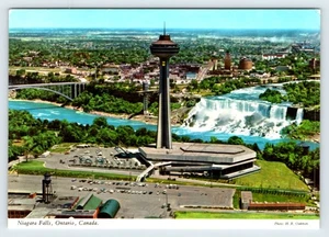 Vista aérea Cataratas del Niágara Ontario Canadá sin publicar postal vintage 4x6 AF421 - Imagen 1 de 2