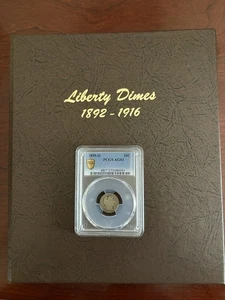 Juego completo de monedas de diez centavos de plata de barbero de 1892-1916, con 1895-o, 74 monedas, PRECIO A VENDER - Imagen 1 de 5