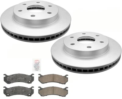 Front Brake Rotors & Ceramic Brake Pads For Cadillac Escalade 2002 2004 2006 - Image 1 of 4