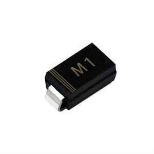 10 pezzi 1N4001 DIODO RADDRIZZATORE 1A 50V Corpo SMA DO-214AC SMD Code M1 - Foto 1 di 3