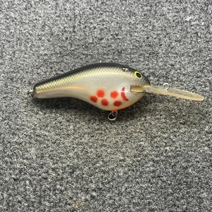 Bagley's Diving B3 Vintage Crankbait Lure - DB3-BTS Bleeding Tennessee Shad BTS - Picture 1 of 9