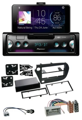 Pioneer USB MP3 Bluetooth DAB Autoradio für Honda Insight (ZE2, 2009-2013) - Bild 1 von 4
