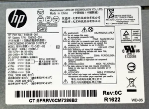849648-001 HP Envy 750 Series 300W Model # PS-5301-02 Netzteil 759763-001 - Bild 1 von 5