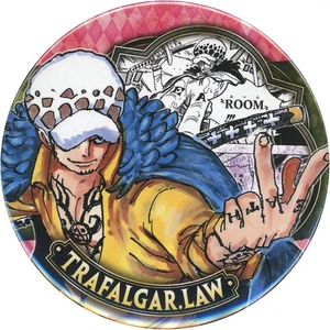 One Piece Trafalgar Law Heroes Can Badge Pin Vol 2 ROOM - Picture 1 of 1