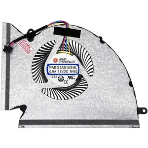 Version 12V - GPU Lüfter Kühler FAN für MSI Raider GE76 Deluxe 12UGS MS-17K4 - Afbeelding 1 van 6