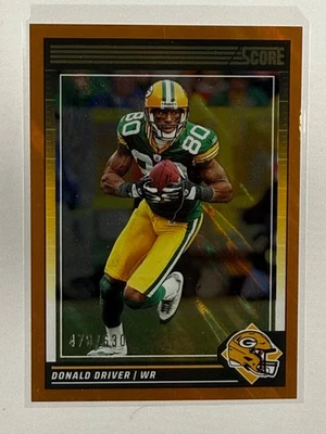 2024 Score Donald Driver #108 Gold - Image 1 of 2