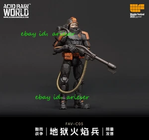 Figura de acción Acid Rain Fav-C05 Abaddon Flame Trooper 1/18 2025wf juguetes nuevos - Imagen 1 de 3