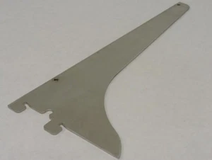 197412 New-No Box; MFG- 2HFU4 Shelving Bracket; Single Slotted; D 14; SS - Picture 1 of 2
