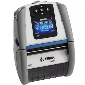Zebra ZQ620 ZQ62-HUWA000-00 Mobile Thermal Label Printer sac-mpp-1bchgus1-01 set - Picture 1 of 2