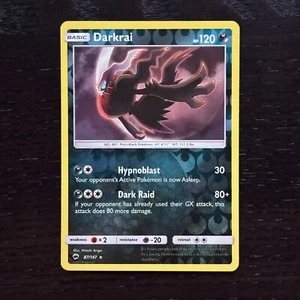 Darkrai 87/147 Pokemon Burning Shadows Sun & Moon Reverse Holo Rare Card NM - Picture 1 of 2