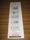 1951 Print Ad Pflueger Fishing Reels, Lures, Hooks, Line, Rods Akron,OH
