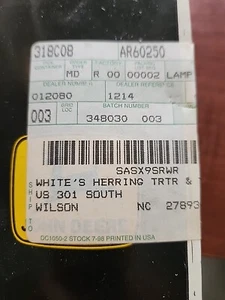 John Deere AR60250 RETANGULAR WARNING LAMP NOS OEM JD Part - Picture 1 of 3