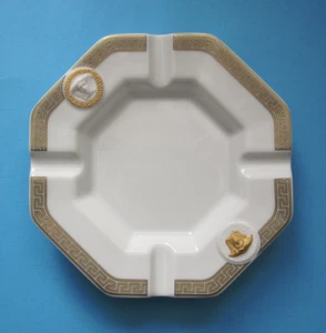 Rosenthal Porzellan Versace 2002 - Aschenbecher - Gorgona 14cm - Bild 1 von 3