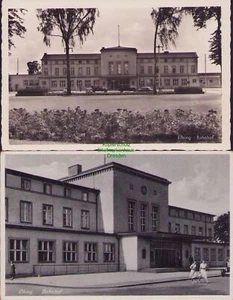 153335 2 AK Elblag Elbing Ostpreußen 1939 Straßenseite - Bild 1 von 2