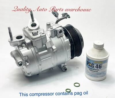 2012-2013 FORD EXPLORER EDGE 2.0L TURBO USA REMAN A/C COMPRESSOR W/ WARRANTY - Image 1 of 3