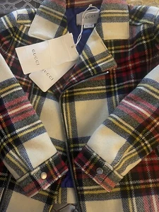 Gucci Kids Checked wool jacket - Picture 1 of 6