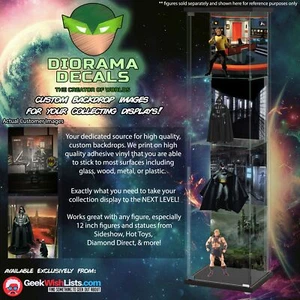 1/6th STAR WARS ESB Bespin Air Shaft (4 ver) IKEA Detolf 15x15 Diorama Backdrop - Picture 1 of 8