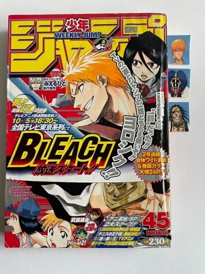 Weekly Shonen Jump 2004 No. 45 Bleach Cover / The sticker is a bonus - Image 1 of 4