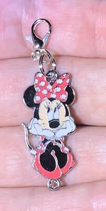 ¡Tirón y llavero plateado con cremallera Minnie Mouse clip adicional!¡! - Imagen 1 de 5