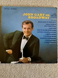 John Gary On Broadway Record VINYL LP  - Picture 1 of 2