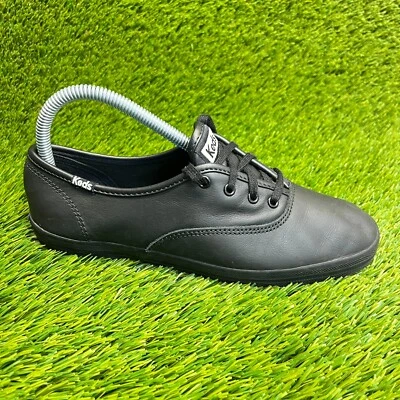 Keds Champion Originals Womens Size 6.5 Black Walking Leather Shoes Sneakers - Image 1 of 4