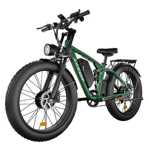 Peak 3000W Electric Bike for Adults 48V/52V 1164Wh Dual Motor 35MPH 26" Fat Tire - Picture 1 of 27