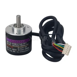 BRT38-R0M32768-RT1 Industrial Rotary Encoder (15Bit 6MM Shaft 38MM RS485 5-24V) - Picture 1 of 6